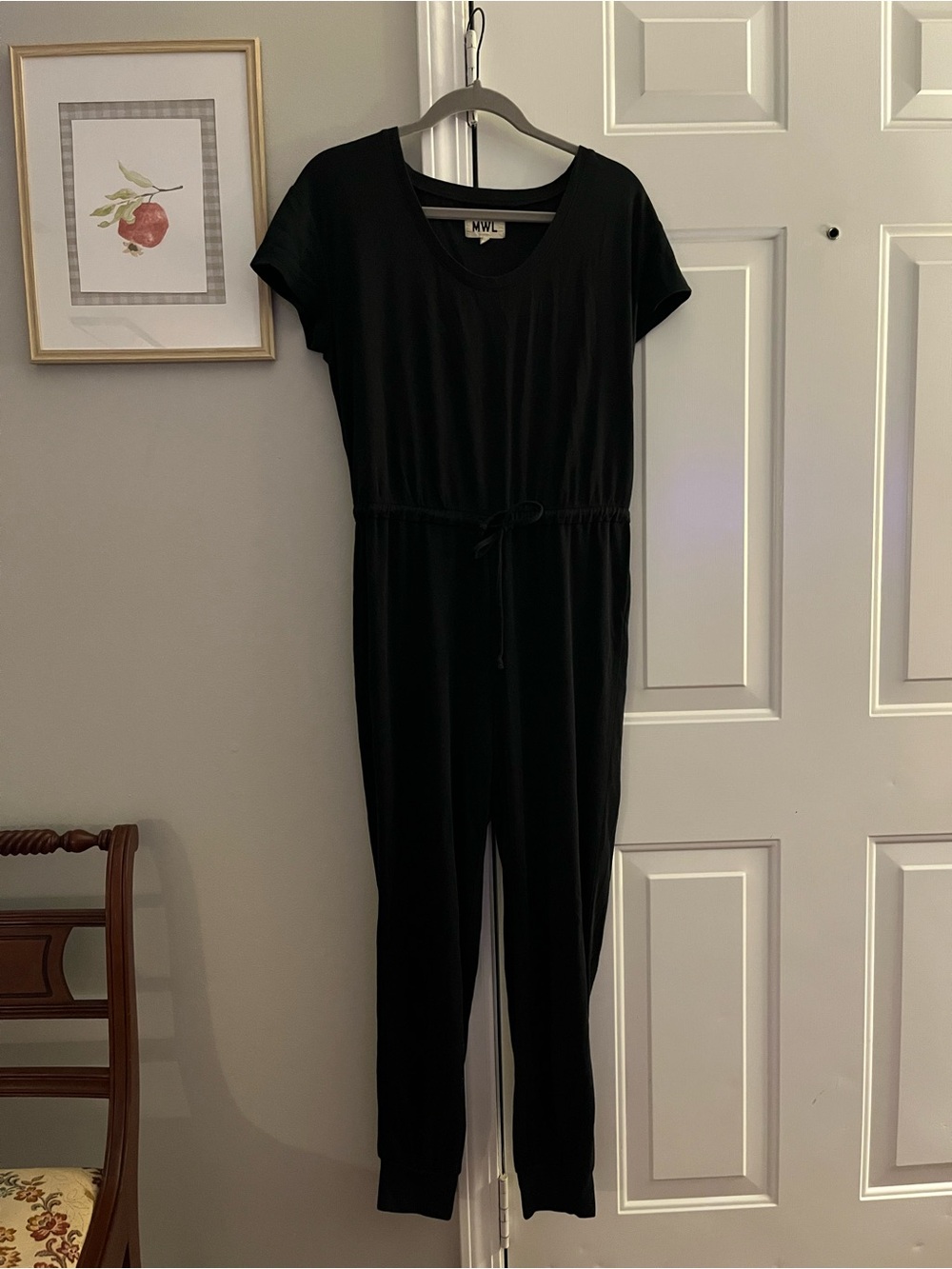 Madewell black jumpsuit